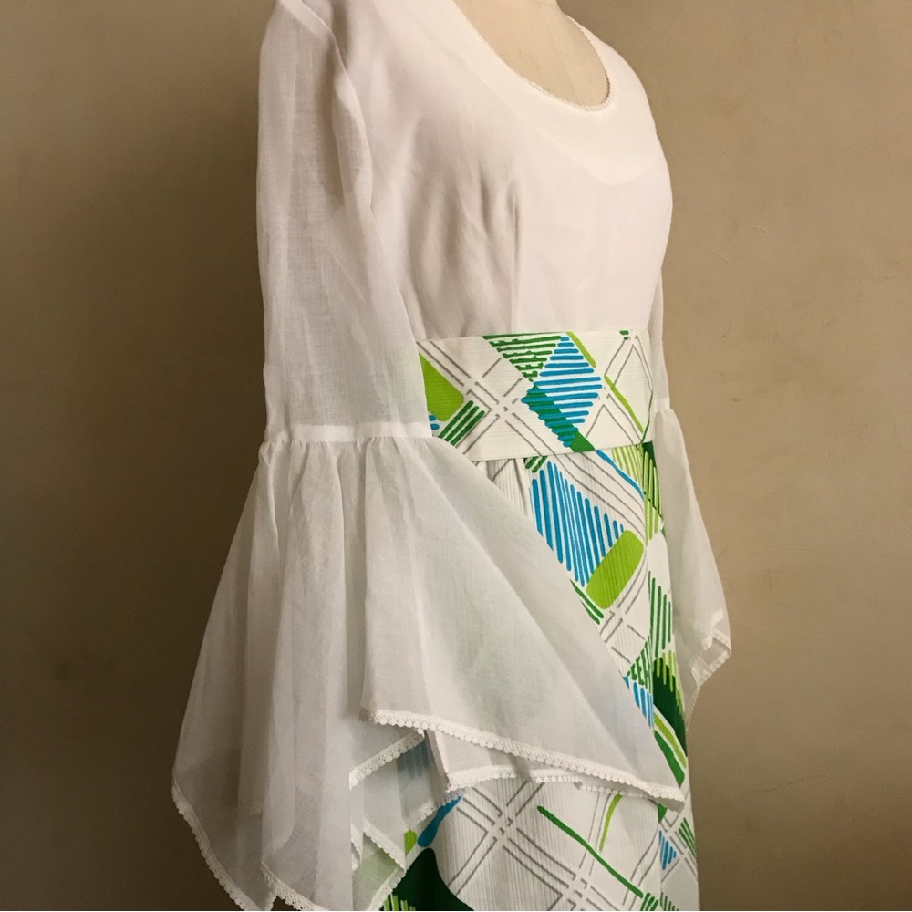 Vintage Romantic Hostess Maxi Dress - Picture 5 of 10